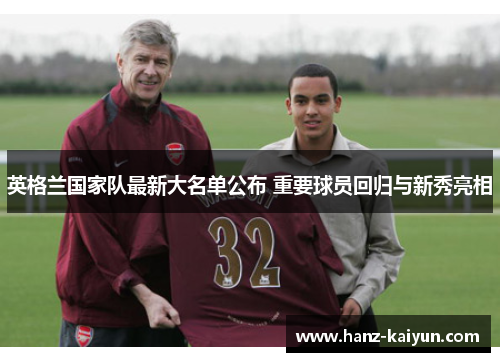英格兰国家队最新大名单公布 重要球员回归与新秀亮相 英格兰国家队最新大名单公布 重要球员回归与新秀亮相